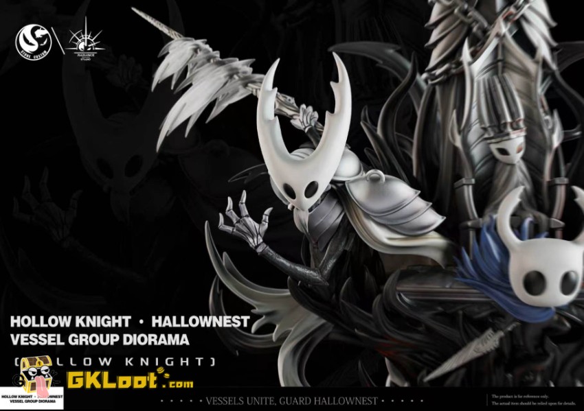 Stone Custom & Radiance Studio Hollow Knight Vessel Family Statue w/ LED - View 6 Stone Custom & Radiance Studio Hollow Knight Vessel Family Statue w/ LED - View 6