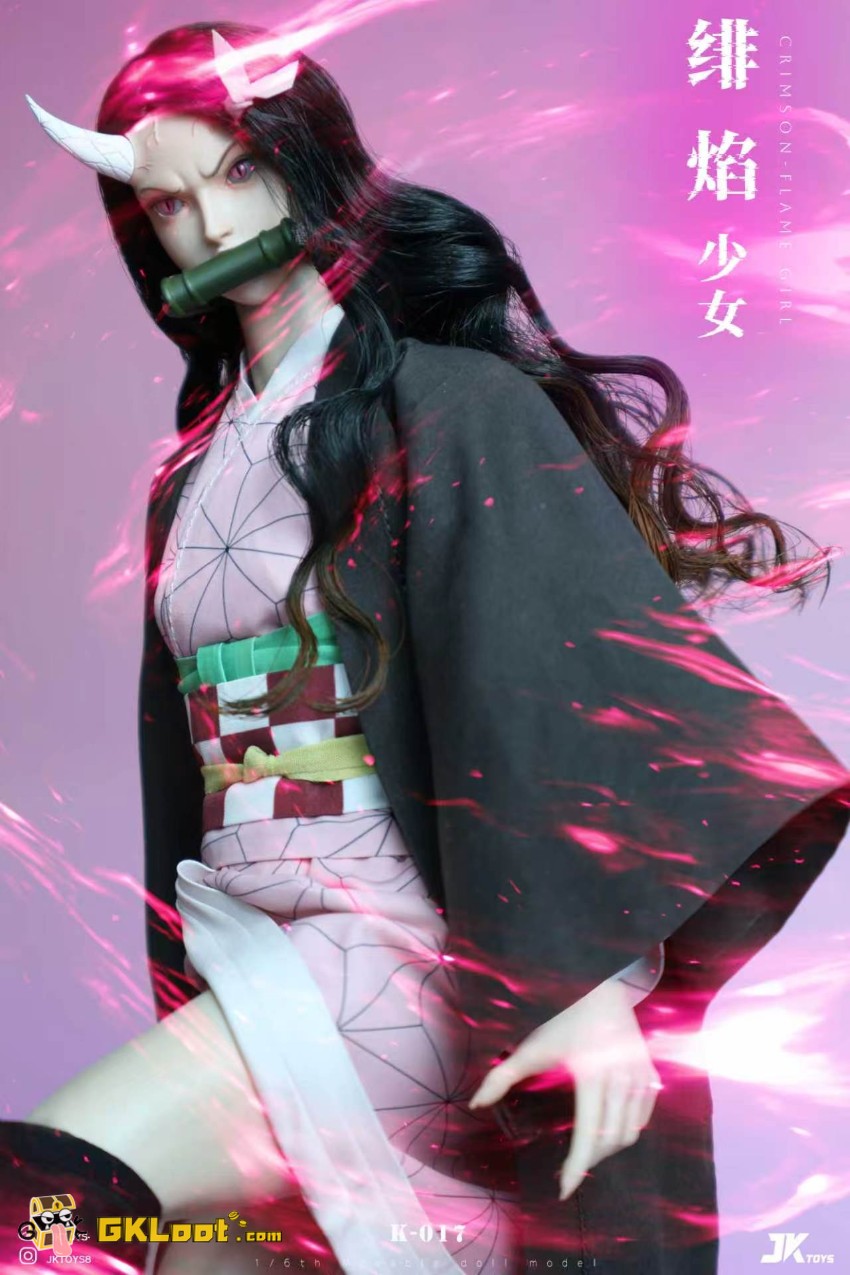 JKtoys Studio 1/6 Demon Slayer Kamado Nezuko Action Figure - View 2 JKtoys Studio 1/6 Demon Slayer Kamado Nezuko Action Figure - View 2