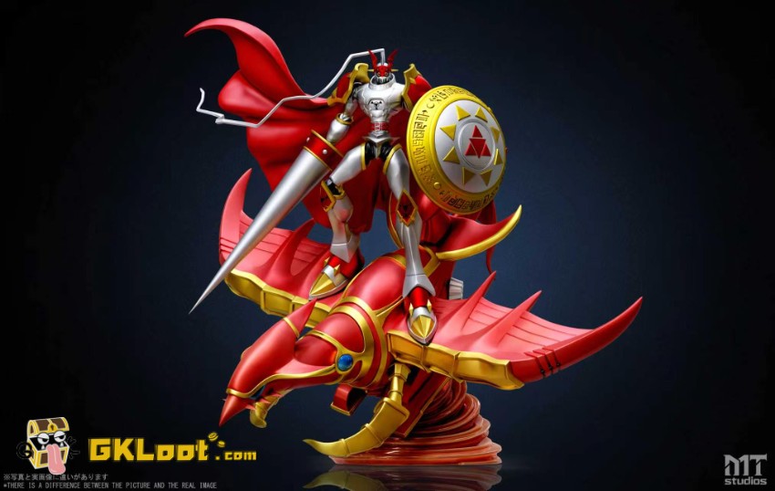 MT Studio Digimon Dukemon & Grani Statue - View 3 MT Studio Digimon Dukemon & Grani Statue - View 3