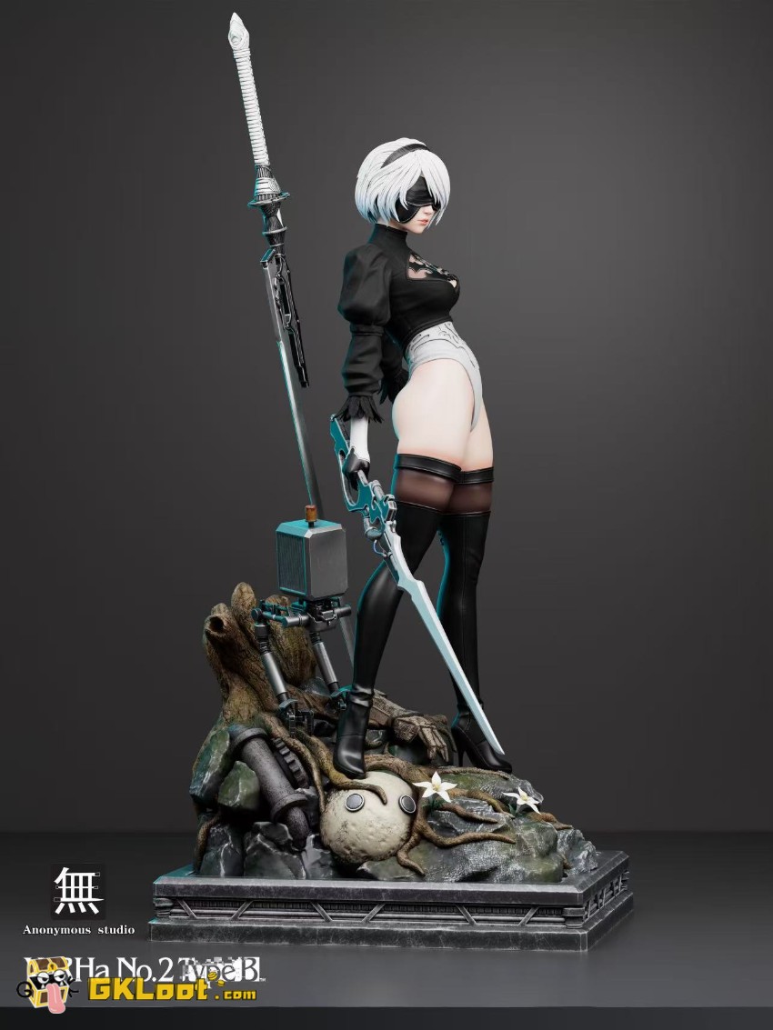 Anonymous Studio NieR:Automata YoRHa No. 2 Type B Statue - View 4 Anonymous Studio NieR:Automata YoRHa No. 2 Type B Statue - View 4