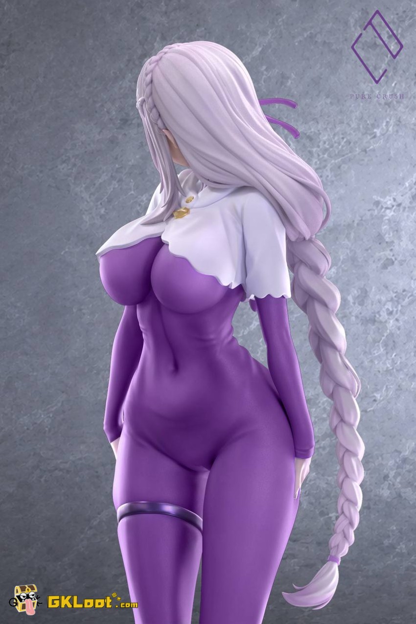 Pure Crush Studio 1/6 Re:Zero - Starting Life in Another World Emilia Statue - View 10 Pure Crush Studio 1/6 Re:Zero - Starting Life in Another World Emilia Statue - View 10