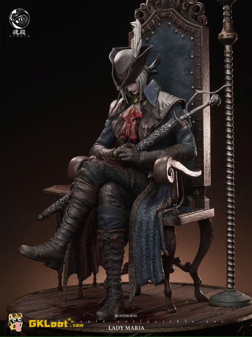 HunDian Studio 1/4 Bloodborne Lady Maria Statue - View 12 HunDian Studio 1/4 Bloodborne Lady Maria Statue - View 12