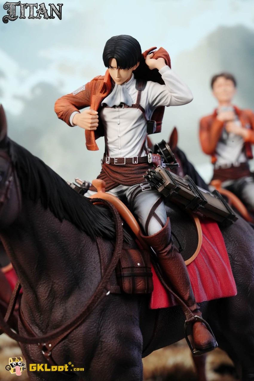 Titan Studio 1/6 Attack on Titan Eld Jinn & Oluo Bozado & Gunther Schultz Statue - View 5 Titan Studio 1/6 Attack on Titan Eld Jinn & Oluo Bozado & Gunther Schultz Statue - View 5