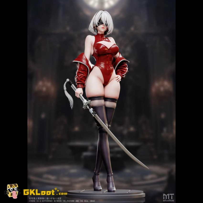 MT Studio 1/6 NieR:Automata YoRHa No. 2 Type B Statue - View 1 MT Studio 1/6 NieR:Automata YoRHa No. 2 Type B Statue - View 1