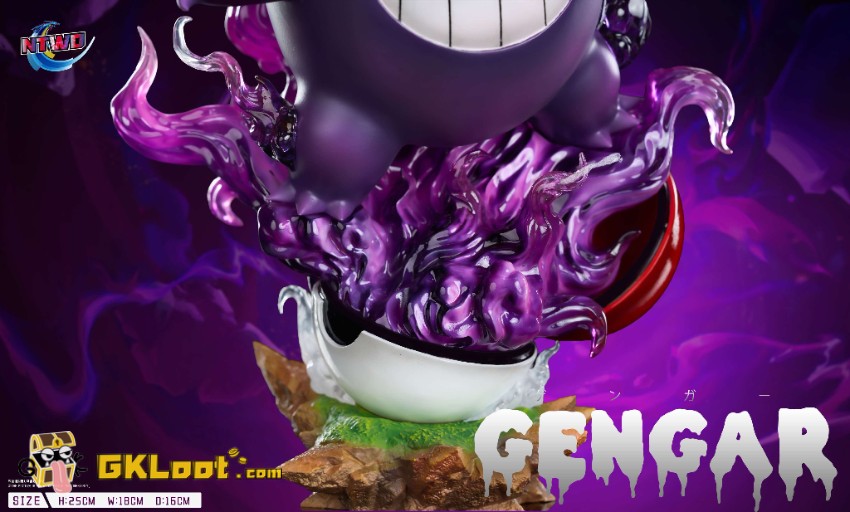 NTWO Studio Pokémon Gengar Statue - View 5 NTWO Studio Pokémon Gengar Statue - View 5