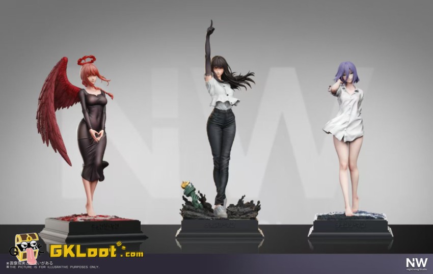 Night Wing Studio Chainsaw Man Reze Statue - View 10 Night Wing Studio Chainsaw Man Reze Statue - View 10