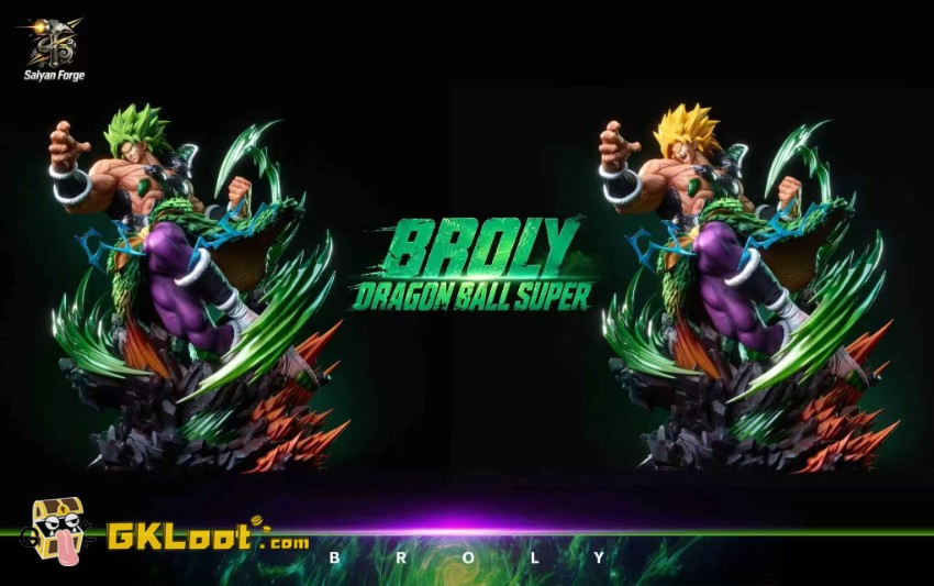 Saiyan Forge Studio 1/6 Dragon Ball Son Goku & Broly Statue - View 7 Saiyan Forge Studio 1/6 Dragon Ball Son Goku & Broly Statue - View 7