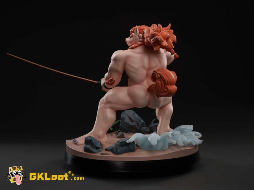Zhai Shou Wu Studio 1/5 Original Komainu Statue - View 4 Zhai Shou Wu Studio 1/5 Original Komainu Statue - View 4