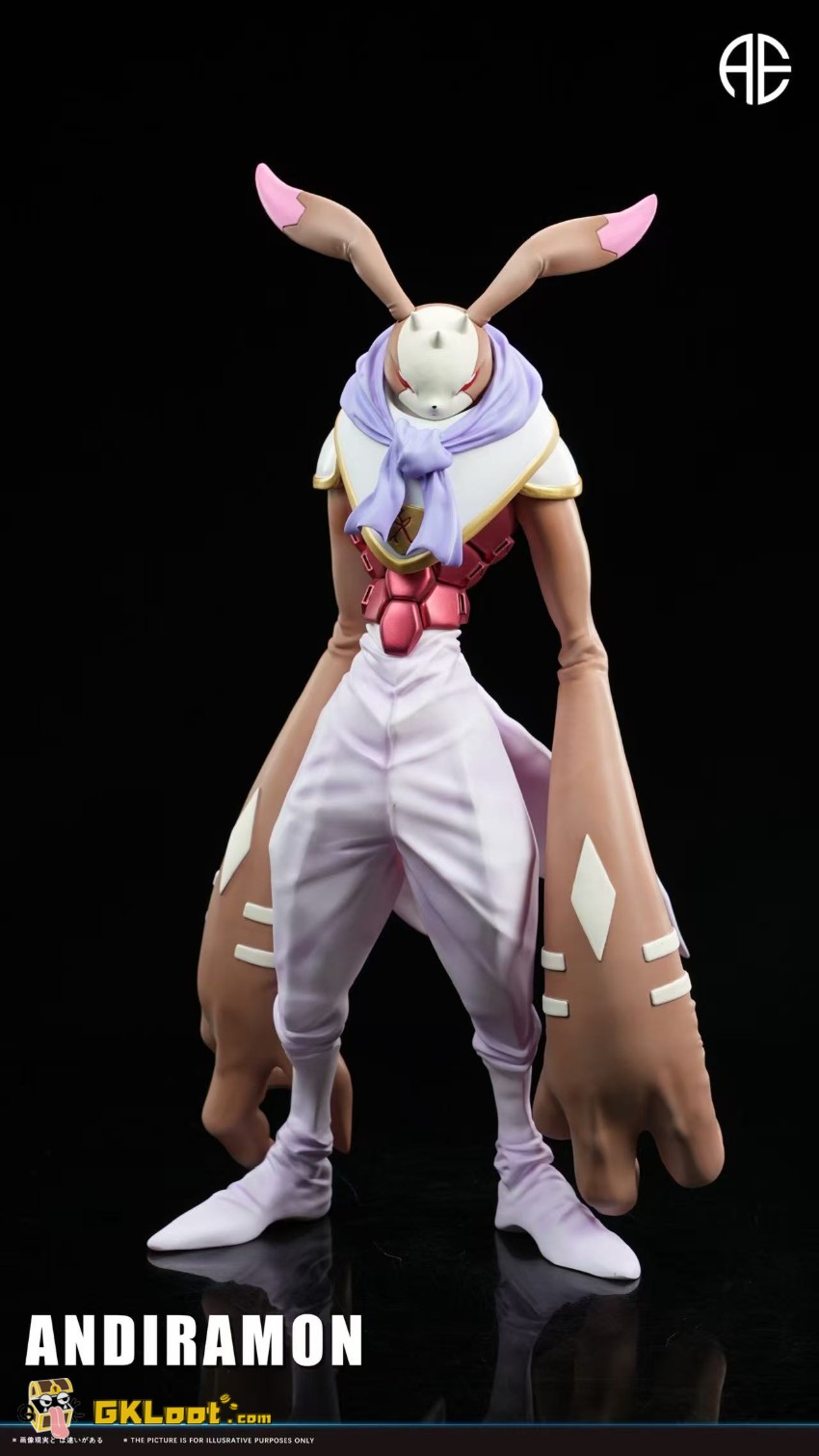AE Studio Digimon Andiramon Statue - View 9 AE Studio Digimon Andiramon Statue - View 9