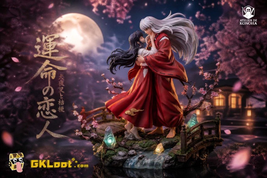 ATELIER DE KONOHA Studio Inuyasha Inuyasha & Kikyo Statue - View 2 ATELIER DE KONOHA Studio Inuyasha Inuyasha & Kikyo Statue - View 2