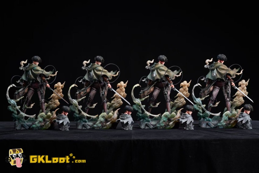 Scarlet Studio 1/6 Attack on Titan Levi Ackerman Statue - View 8 Scarlet Studio 1/6 Attack on Titan Levi Ackerman Statue - View 8