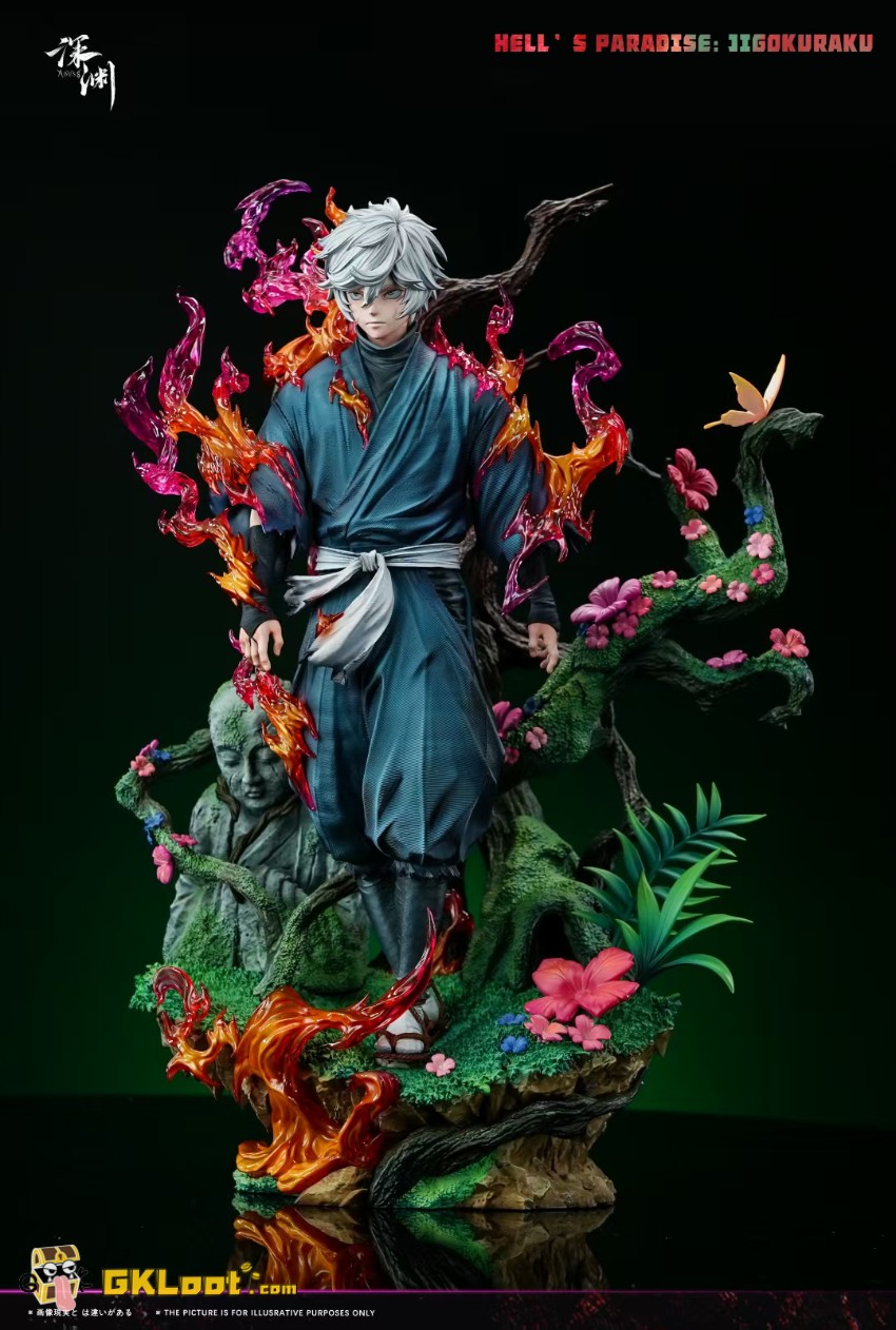 Abyss Studio 1/6 Hell's Paradise Gabimaru Statue - View 5 Abyss Studio 1/6 Hell's Paradise Gabimaru Statue - View 5