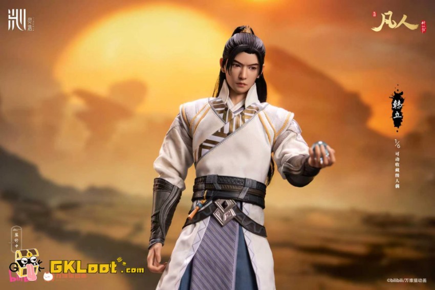 Ling Qin Studio 1/6 A Record of Mortal's Journey to Immortality Licensed Han Li Action Figure - View 6 Ling Qin Studio 1/6 A Record of Mortal's Journey to Immortality Licensed Han Li Action Figure - View 6