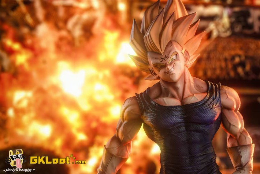 Jeen Studio 1/6 Dragon Ball Majin Vegeta Statue - View 4 Jeen Studio 1/6 Dragon Ball Majin Vegeta Statue - View 4