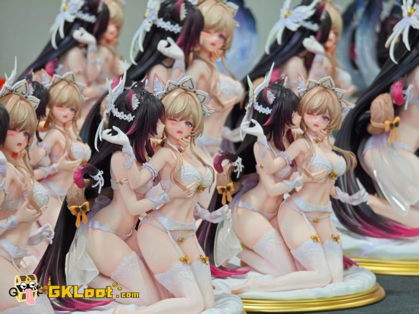 Halo Studio Genshin Impact Columbina Hyposelenia & Sandrone Statue - View 4 Halo Studio Genshin Impact Columbina Hyposelenia & Sandrone Statue - View 4