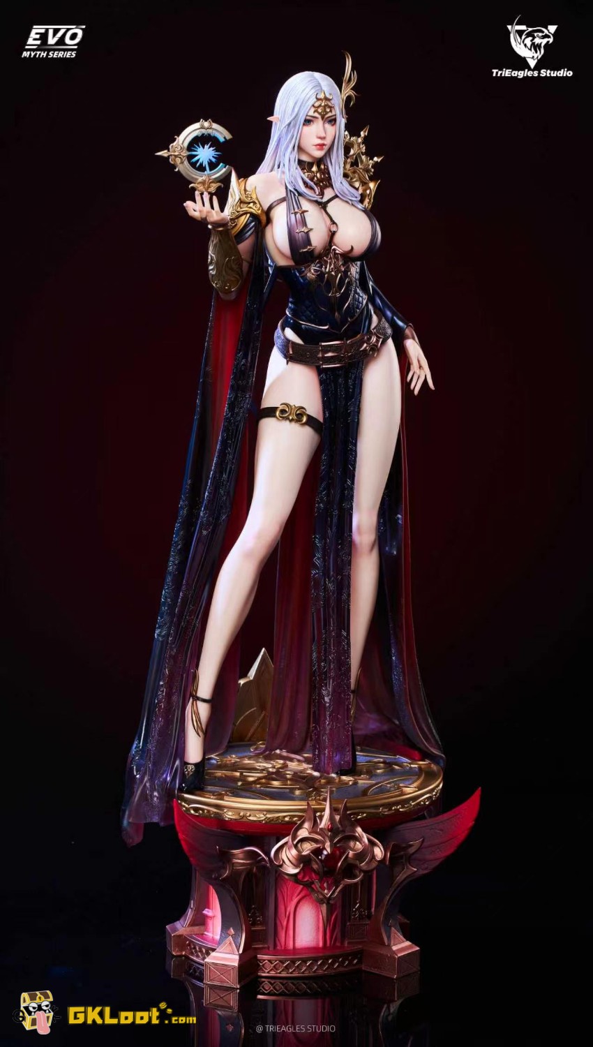 TriEagles Studio 1/4 Original Ayla Statue - View 6 TriEagles Studio 1/4 Original Ayla Statue - View 6