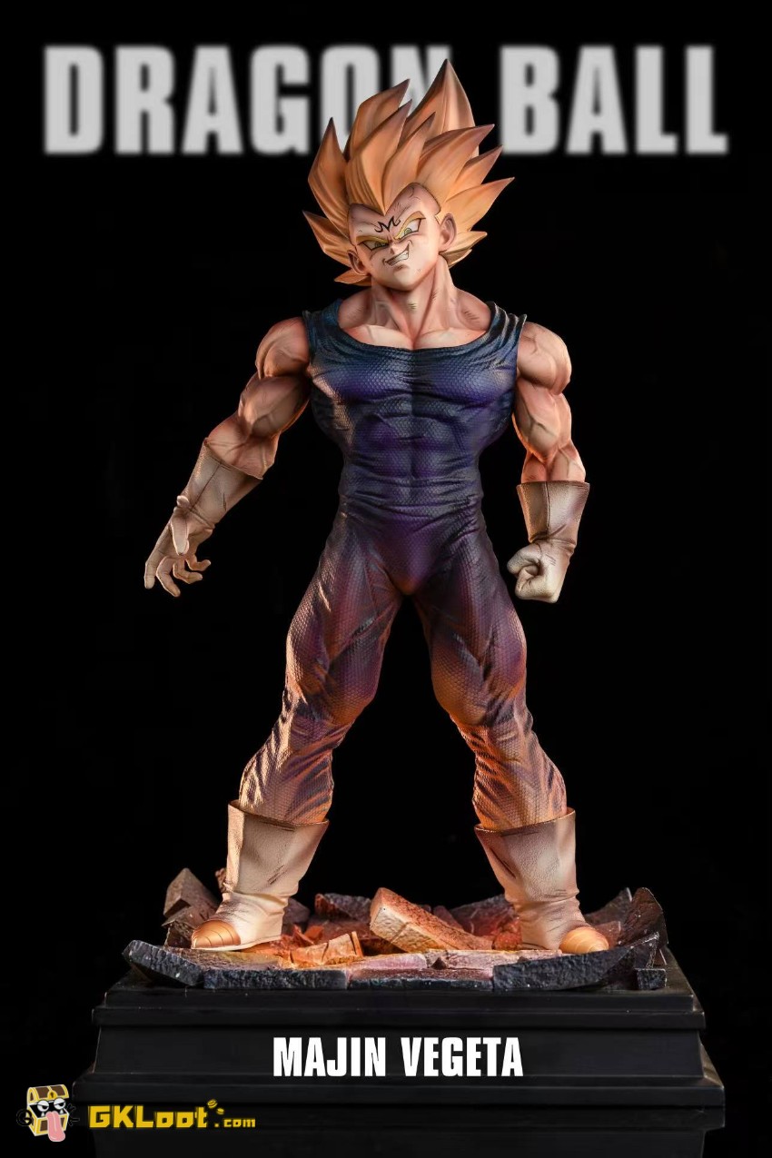 Jeen Studio 1/6 Dragon Ball Majin Vegeta Statue - View 3 Jeen Studio 1/6 Dragon Ball Majin Vegeta Statue - View 3