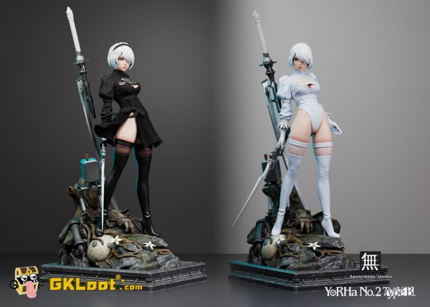 Anonymous Studio NieR:Automata YoRHa No. 2 Type B Statue - View 3 Anonymous Studio NieR:Automata YoRHa No. 2 Type B Statue - View 3