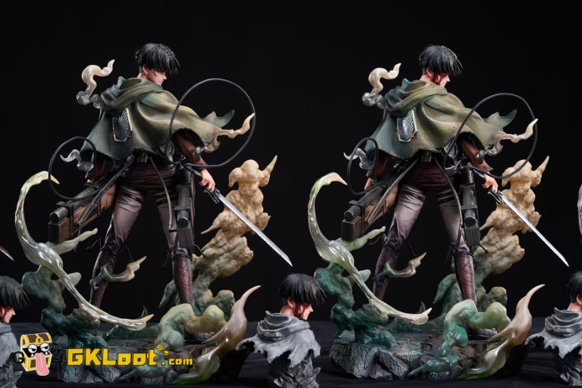 Scarlet Studio 1/6 Attack on Titan Levi Ackerman Statue - View 5 Scarlet Studio 1/6 Attack on Titan Levi Ackerman Statue - View 5