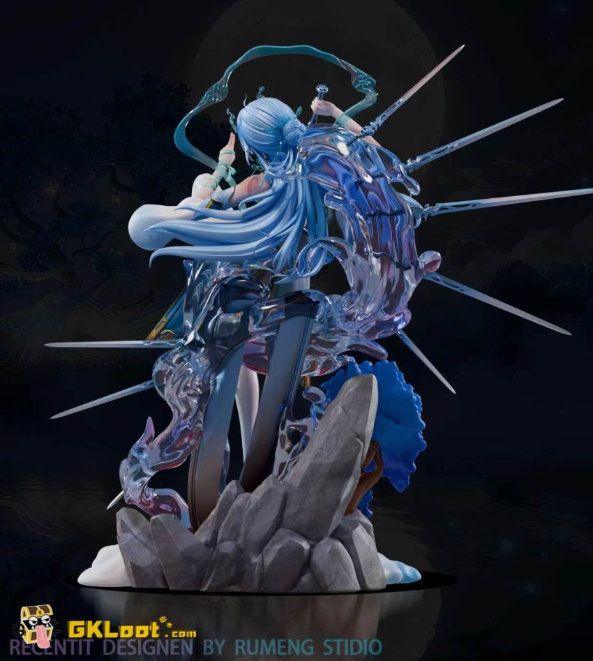 Rumeng Studio 1/6 Wuthering Waves Qingxiao Statue - View 4 Rumeng Studio 1/6 Wuthering Waves Qingxiao Statue - View 4