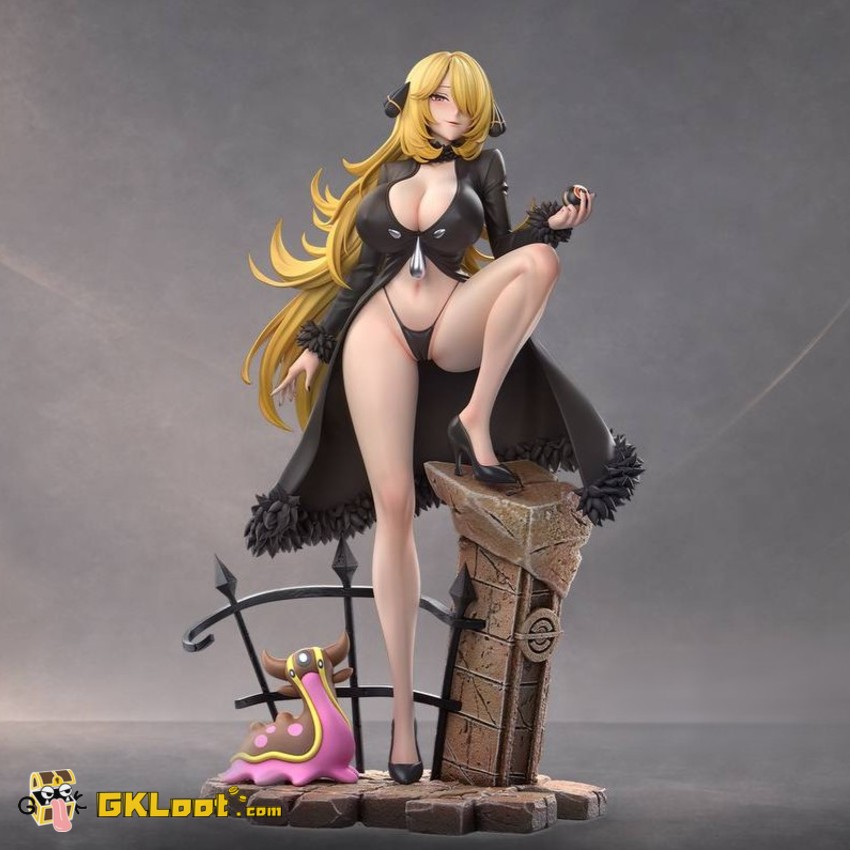 GZ Studio 1/6 Pokémon Cynthia Statue - View 1 GZ Studio 1/6 Pokémon Cynthia Statue - View 1