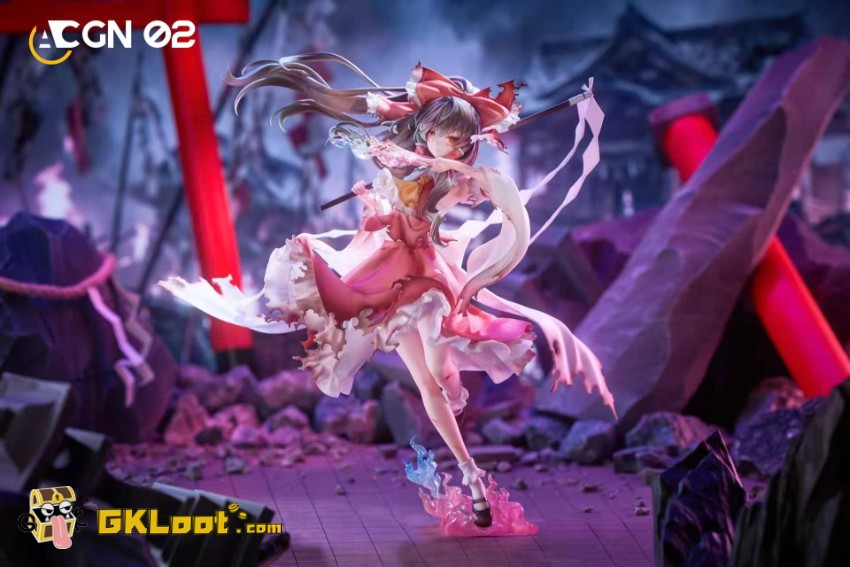 ACGN 02 Studio 1/7 Touhou Project Reimu Hakurei Statue - View 1 ACGN 02 Studio 1/7 Touhou Project Reimu Hakurei Statue - View 1
