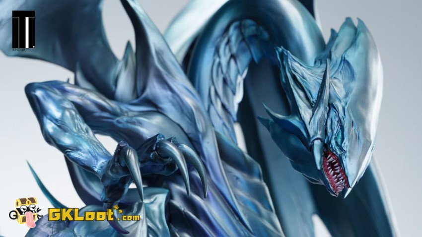 Iron Curtain Studio Yu-Gi-Oh! Blue-Eyes White Dragon Statue - View 4 Iron Curtain Studio Yu-Gi-Oh! Blue-Eyes White Dragon Statue - View 4