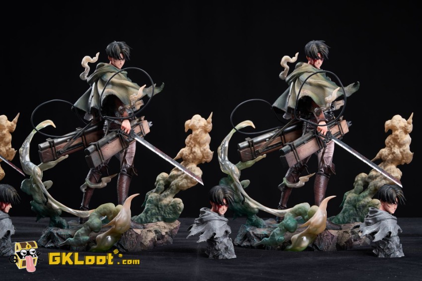 Scarlet Studio 1/6 Attack on Titan Levi Ackerman Statue - View 7 Scarlet Studio 1/6 Attack on Titan Levi Ackerman Statue - View 7