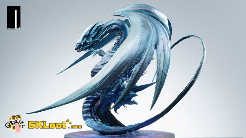 Iron Curtain Studio Yu-Gi-Oh! Blue-Eyes White Dragon Statue - View 2 Iron Curtain Studio Yu-Gi-Oh! Blue-Eyes White Dragon Statue - View 2