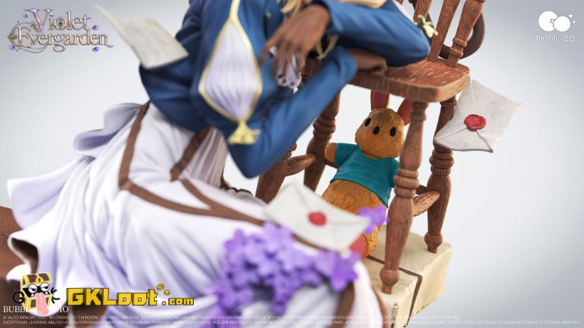 Bubble Studio Violet Evergarden Violet Evergarden Statue - View 2 Bubble Studio Violet Evergarden Violet Evergarden Statue - View 2