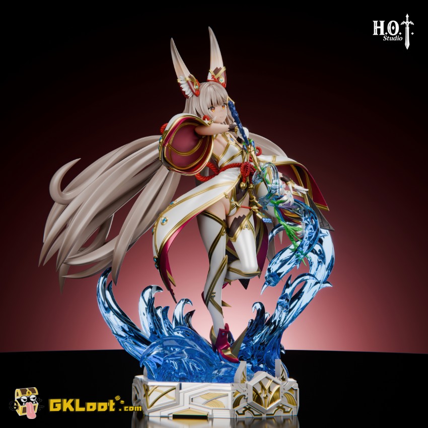 HOT Studio Xenoblade Chronicles Nia Statue w/ LED - View 2 HOT Studio Xenoblade Chronicles Nia Statue w/ LED - View 2