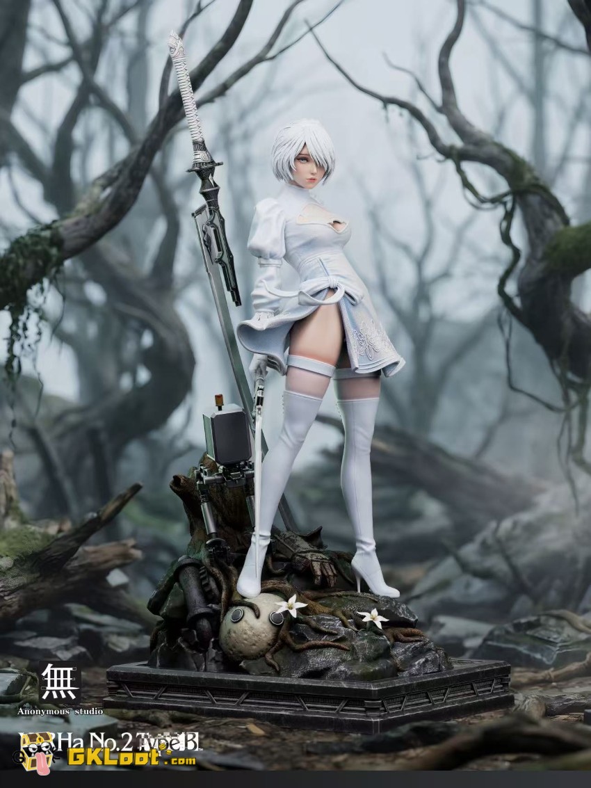 Anonymous Studio NieR:Automata YoRHa No. 2 Type B Statue - View 2 Anonymous Studio NieR:Automata YoRHa No. 2 Type B Statue - View 2
