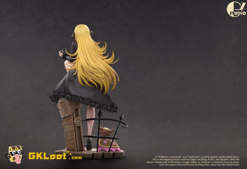 GZ Studio 1/6 Pokémon Cynthia Statue - View 12 GZ Studio 1/6 Pokémon Cynthia Statue - View 12