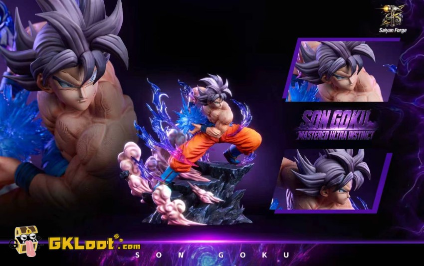 Saiyan Forge Studio 1/6 Dragon Ball Son Goku & Broly Statue - View 10 Saiyan Forge Studio 1/6 Dragon Ball Son Goku & Broly Statue - View 10