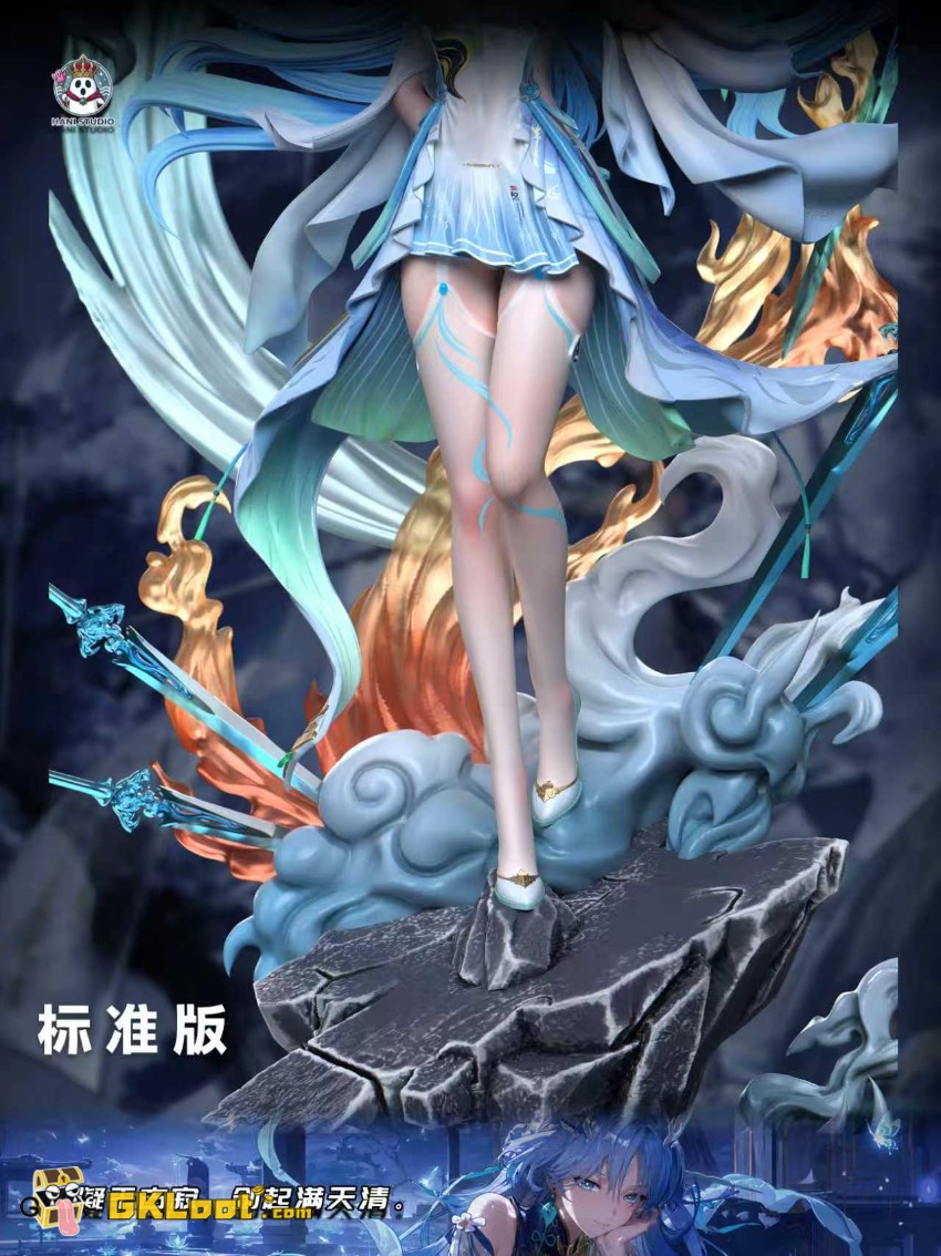 HANI Studio 1/6 Wuthering Waves Qingxiao Statue w/ LED - View 1 HANI Studio 1/6 Wuthering Waves Qingxiao Statue w/ LED - View 1