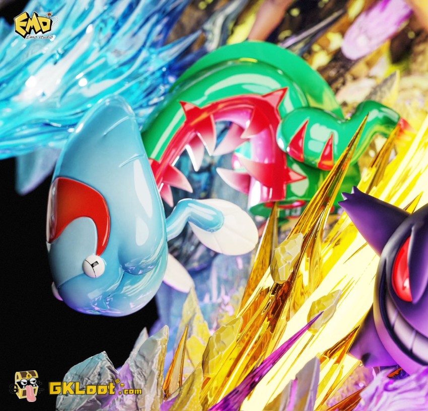 EMO Studio Pokémon Ash Ketchum Statue w/ LED - View 4 EMO Studio Pokémon Ash Ketchum Statue w/ LED - View 4