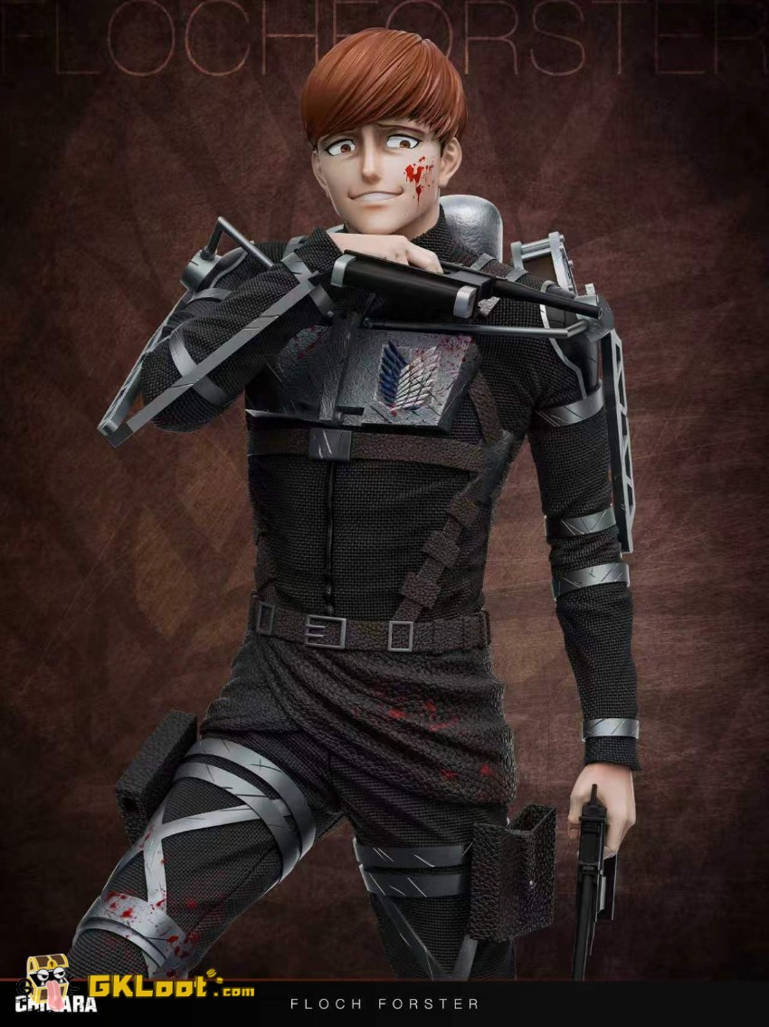 Chikara Studio 1/6 Attack on Titan Floch Forster Statue - View 4 Chikara Studio 1/6 Attack on Titan Floch Forster Statue - View 4