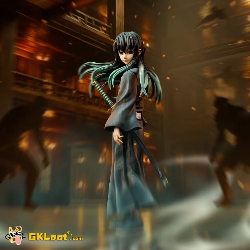 Hang Studio Demon Slayer Tokitou Muichirou Statue - View 1 Hang Studio Demon Slayer Tokitou Muichirou Statue - View 1