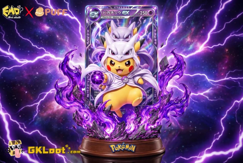 EMO Studio Pokémon Pikachu Statue - View 1 EMO Studio Pokémon Pikachu Statue - View 1