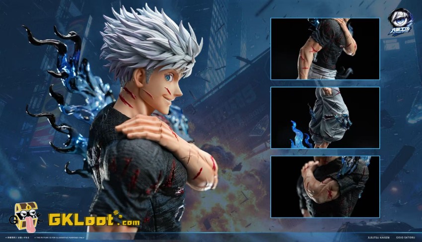 Six Eyes Studio Jujutsu Kaisen Satoru Gojo Statue - View 4 Six Eyes Studio Jujutsu Kaisen Satoru Gojo Statue - View 4