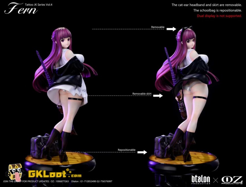 Dtalon & Oz Production Studio 1/6 Frieren: Beyond Journey's End Fern Statue - View 19 Dtalon & Oz Production Studio 1/6 Frieren: Beyond Journey's End Fern Statue - View 19
