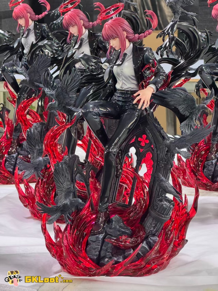 Li Yue Studio 1/6 Chainsaw Man Makima Statue - View 3 Li Yue Studio 1/6 Chainsaw Man Makima Statue - View 3