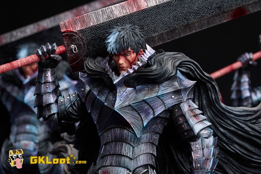 Black Studio Berserk Guts Statue - View 6 Black Studio Berserk Guts Statue - View 6