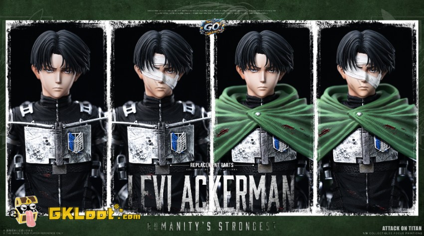 Go Figure Studio Attack on Titan Levi Ackerman Statue - View 3 Go Figure Studio Attack on Titan Levi Ackerman Statue - View 3
