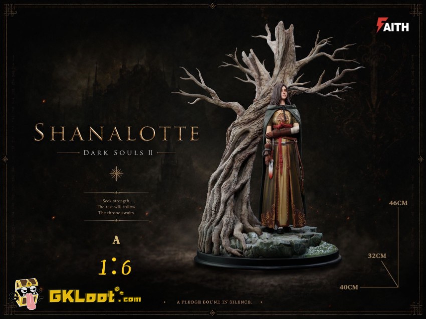 Faith Studio 1/6 Dark Souls Shanalotte Statue - View 3 Faith Studio 1/6 Dark Souls Shanalotte Statue - View 3