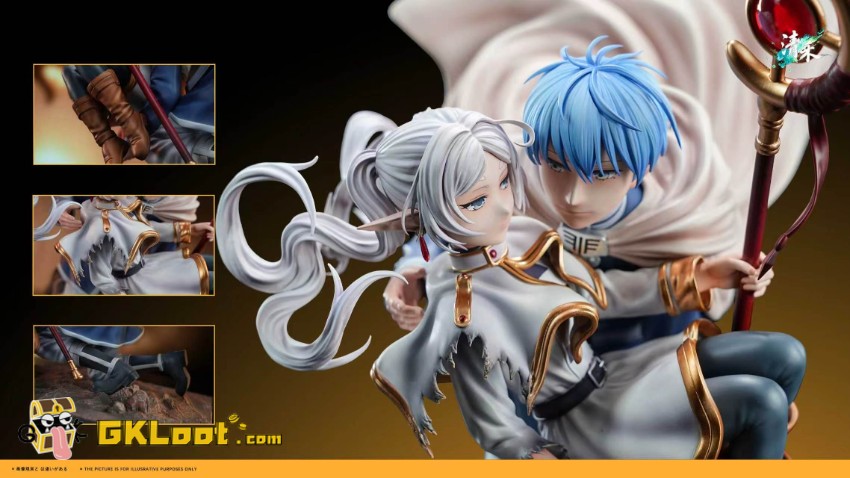 Qing He Studio 1/6 Frieren: Beyond Journey's End Frieren & Himmel Statue - View 2 Qing He Studio 1/6 Frieren: Beyond Journey's End Frieren & Himmel Statue - View 2