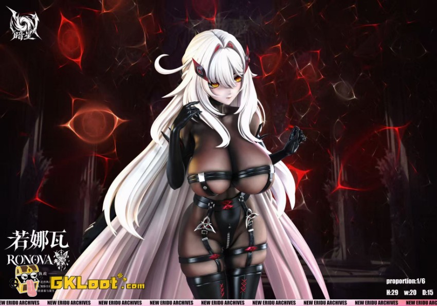 An Xing Studio 1/6 Genshin Impact Ronova Statue - View 7 An Xing Studio 1/6 Genshin Impact Ronova Statue - View 7