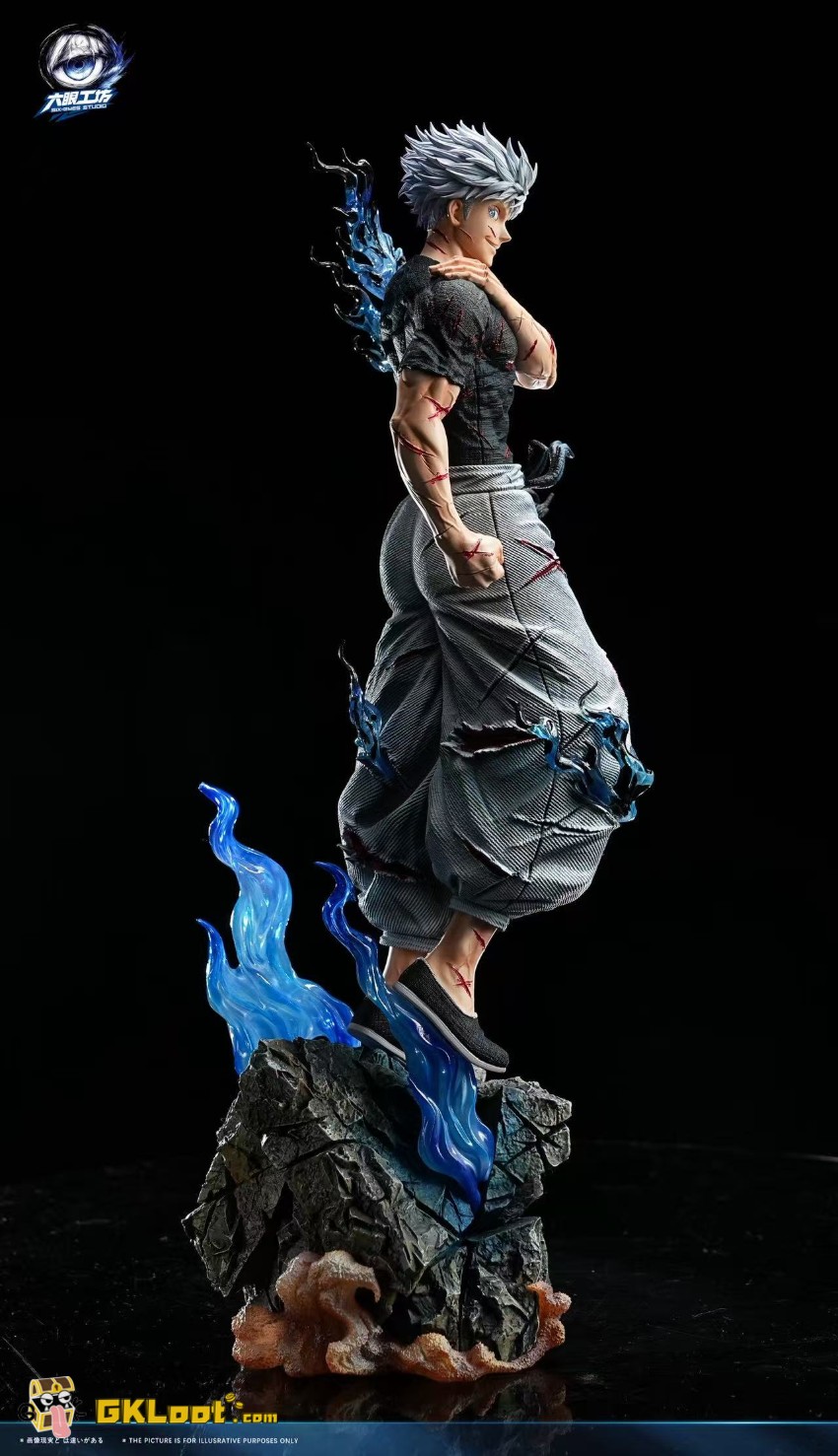 Six Eyes Studio Jujutsu Kaisen Satoru Gojo Statue - View 8 Six Eyes Studio Jujutsu Kaisen Satoru Gojo Statue - View 8