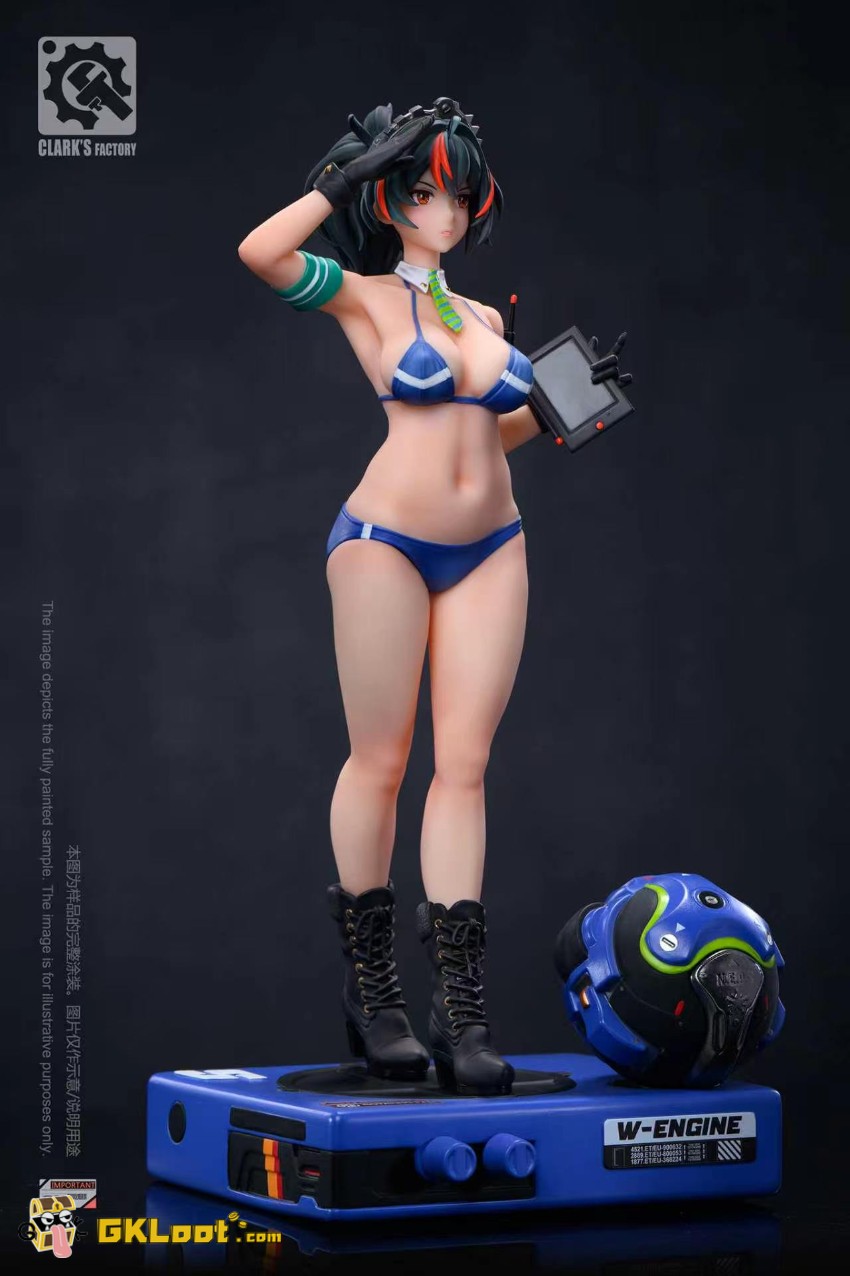 Clarke's Factory Studio 1/6 Zenless Zone Zero Zhu Yuan Statue - View 4 Clarke's Factory Studio 1/6 Zenless Zone Zero Zhu Yuan Statue - View 4