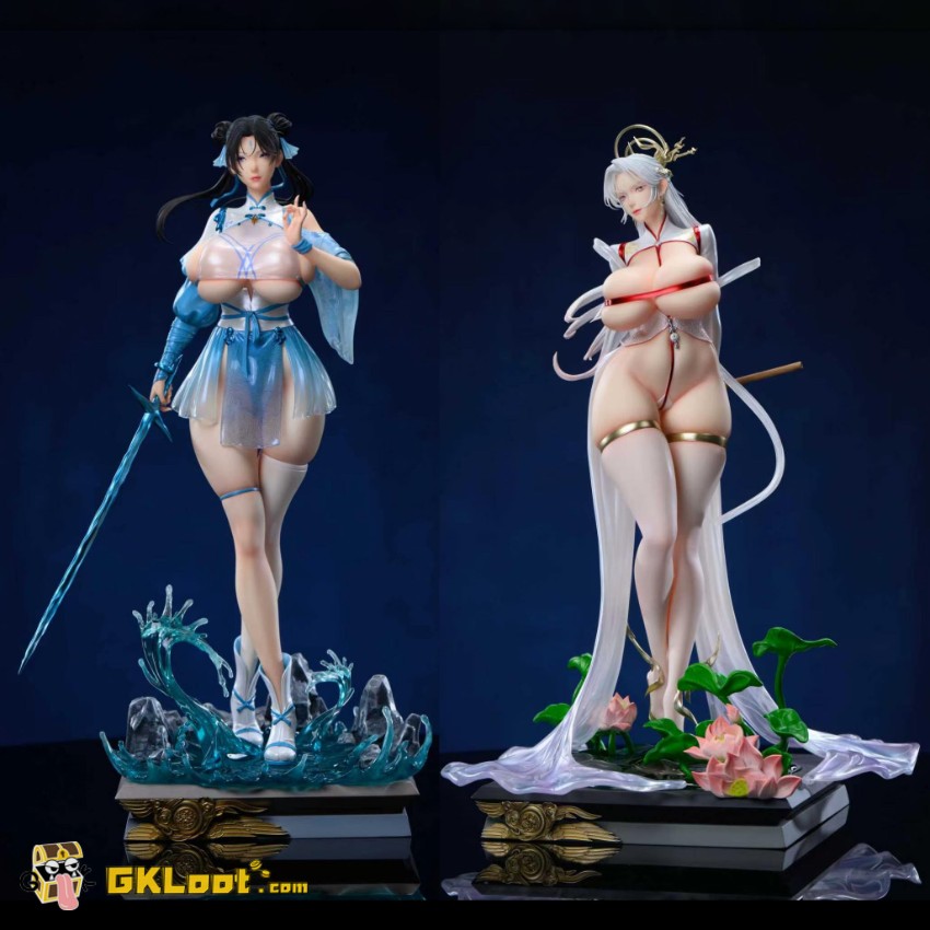 Acy Studio 1/6 Original Cang Ming & Su Chen Statue - View 1 Acy Studio 1/6 Original Cang Ming & Su Chen Statue - View 1